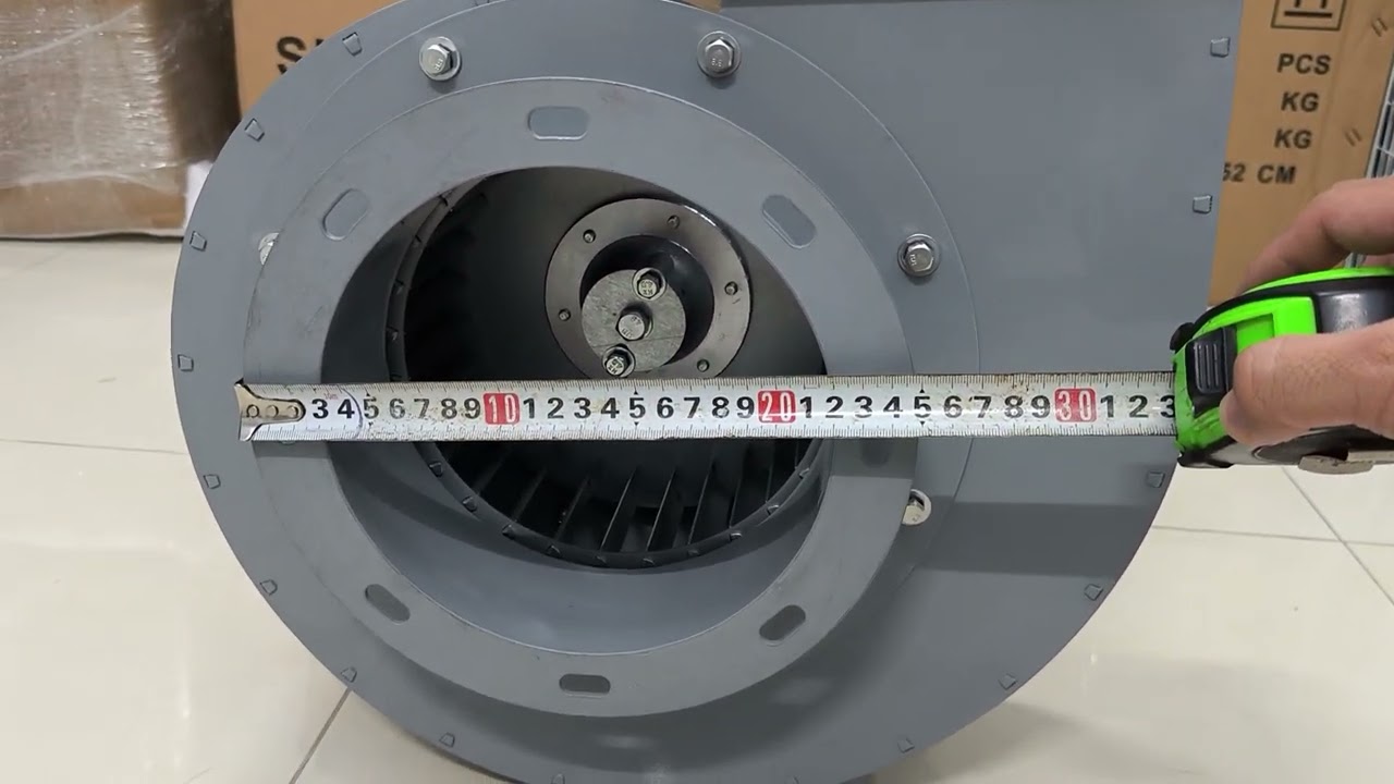 Quạt ly tâm cao áp 2800V/P chuyên dùng cho hệ thống hút khói bụi
