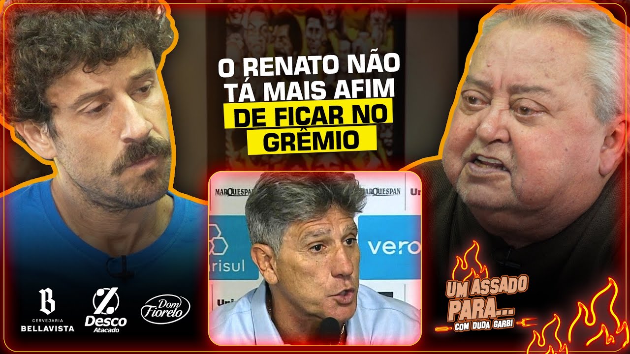 GUERRINHA FALA DE SAÍDA DO RENATO DO GRÊMIO | Cortes do Duda