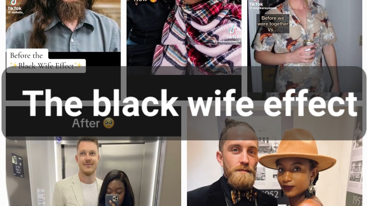 The black wife effect tiktok trend compilation  #blackwifeeffect #marriedlife #loveislove_
