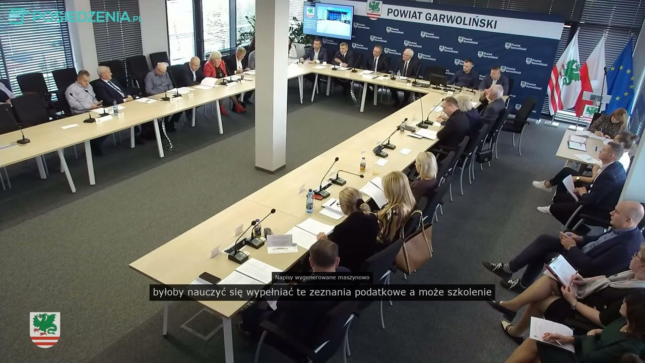 LXVII Sesji Rady Powiatu Garwolińskiego z dnia 26.10.2023