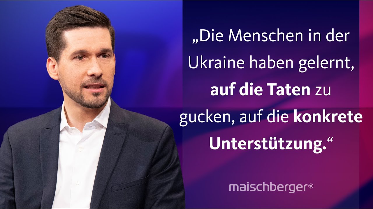 Frieden in der Ukraine in weiter Ferne? Vassili Golod und R&uuml;diger von Fritsch | maischberger