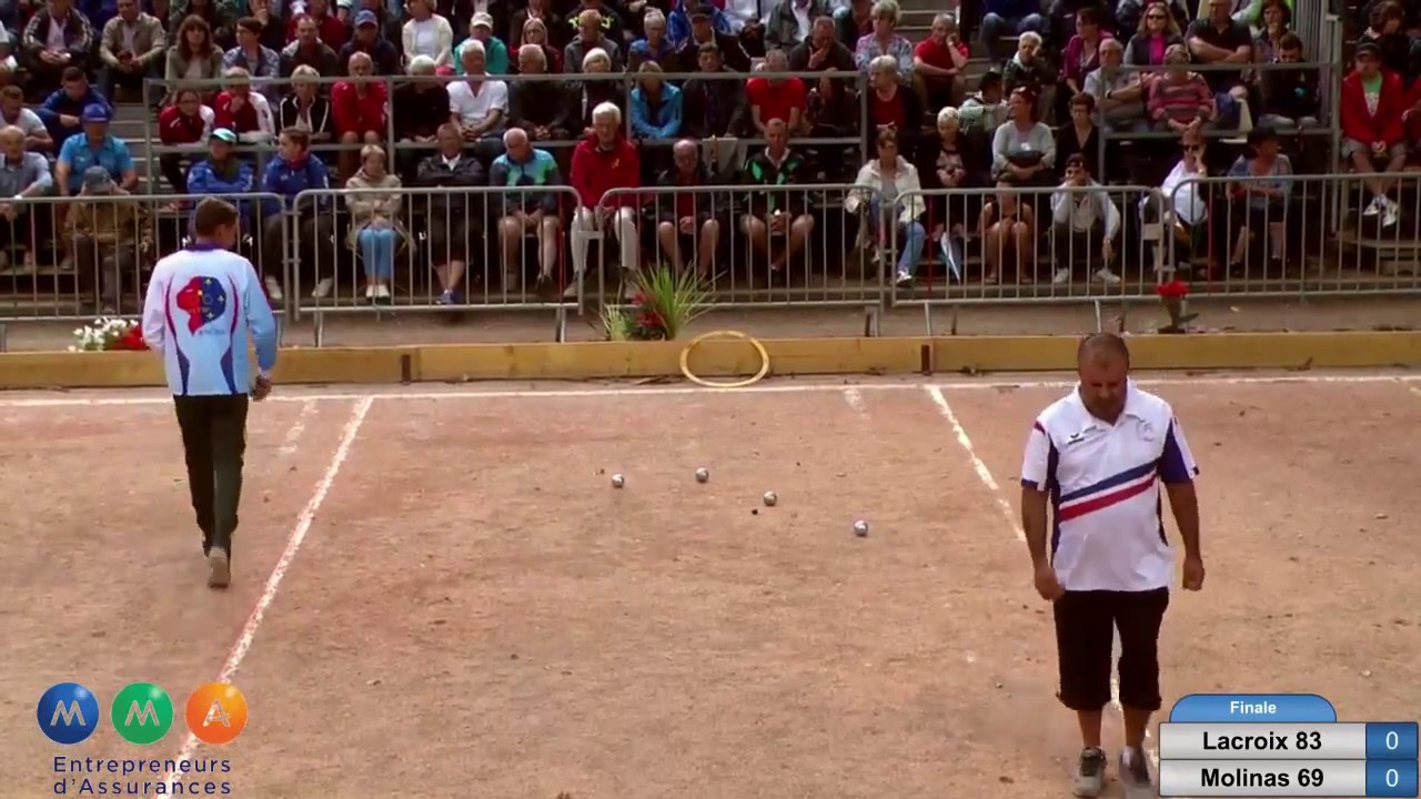 Championnats de France -  T &agrave; T - Finale - Molinas vs Lacroix