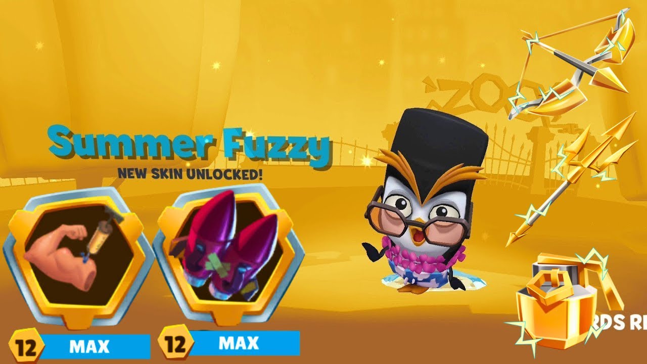 Solo Fuzzy Maxed Level 20 Zooba Gameplay