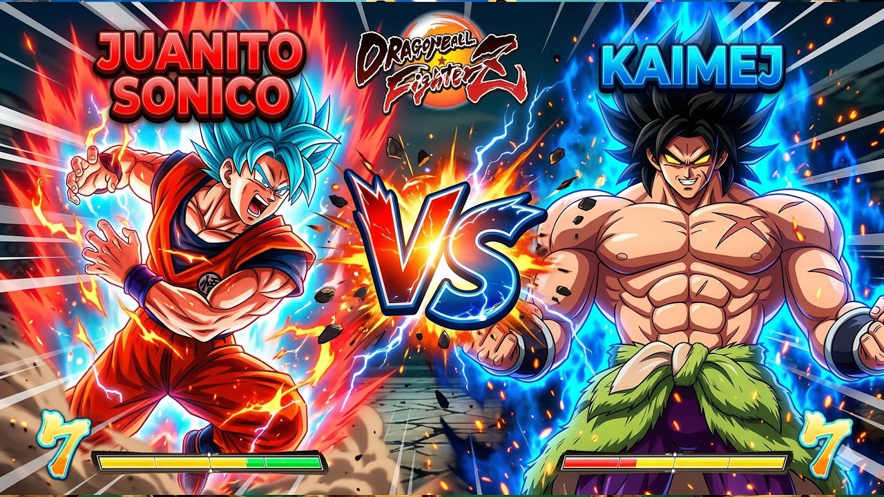 JUANITO SONICO VS KAIMEJ | Dragon Ball FighterZ 