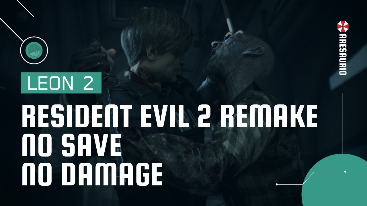 Resident Evil 2 REmake (PC) | Leon 2nd - No Save No Damage | Hardcore Mode S+ Rank