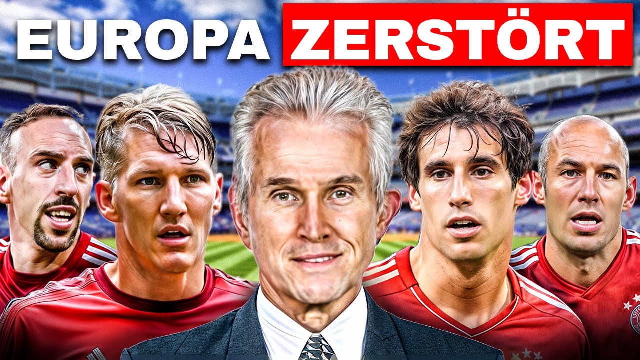 Wie Jupp Heynckes Bayern München Europa zerstörte!