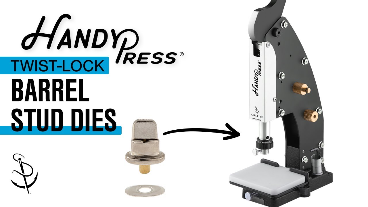 Installing Twist Lock Studs Using Press N Snap® Dies In The HandyPress®