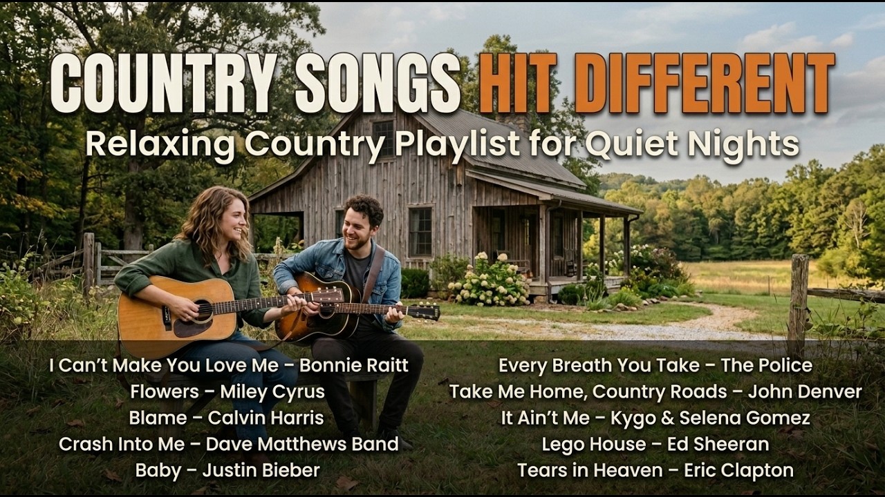 Country Folk Relax Playlist – Gentle Acoustic & Peaceful Vibes