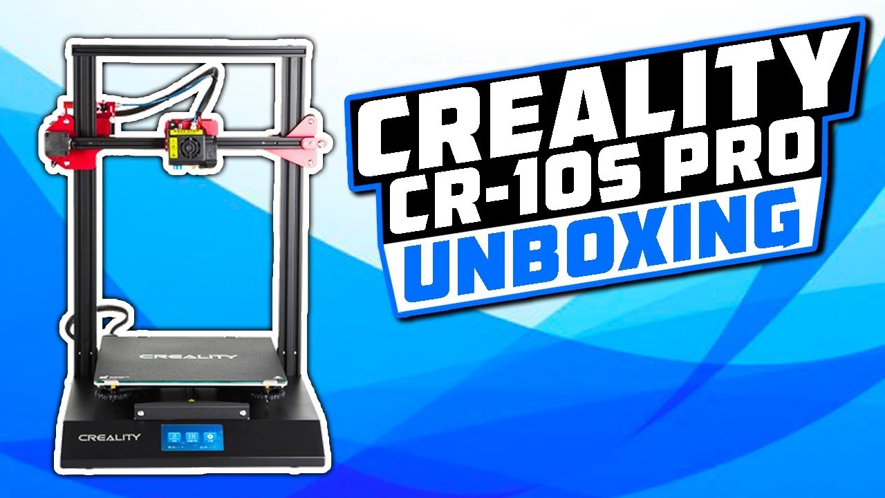 Распаковка, сборка, обзор и первый отпечаток Creality CR-10s Pro