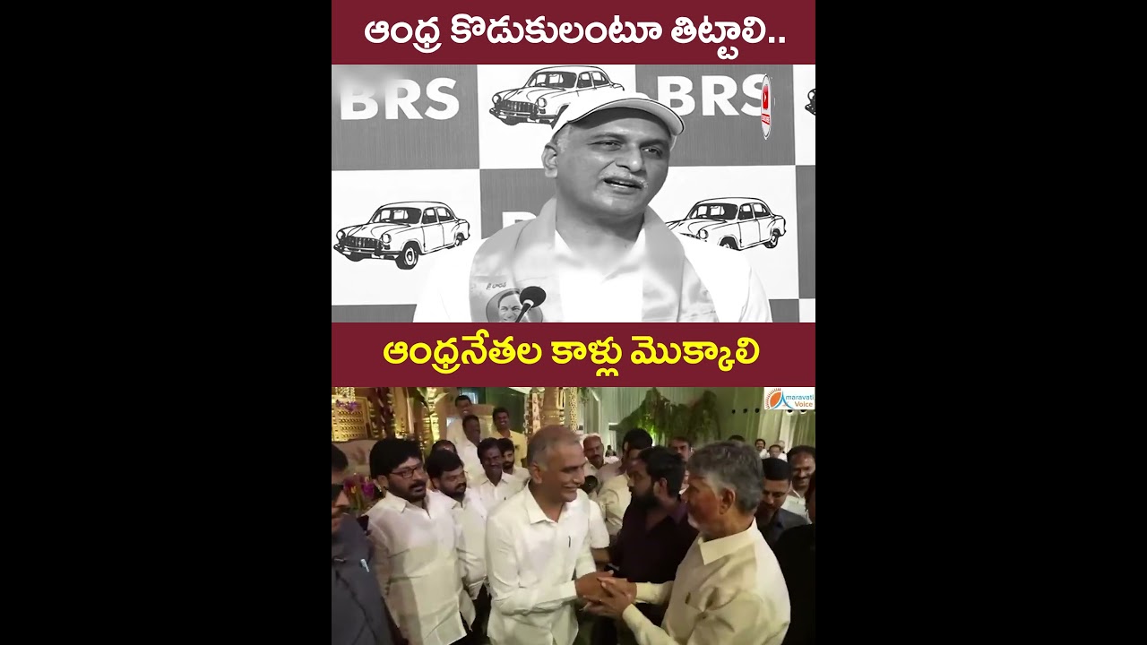 బీఆర్ఎస్ నేతలందరి బుద్ది ఇదే || #andhra #harishrao #telanganapolitics #kcr #ktr #appolitcs #cbn