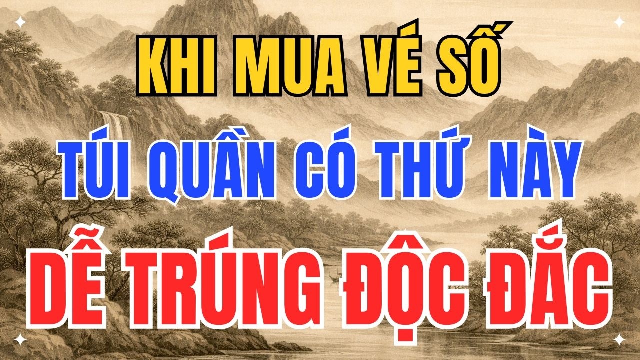 Bậc Thầy Phong Thủy Tiết Lộ: Thứ Trong Túi Quần Khi Mua Vé Số Khiến Tiền Tự Tìm Đến