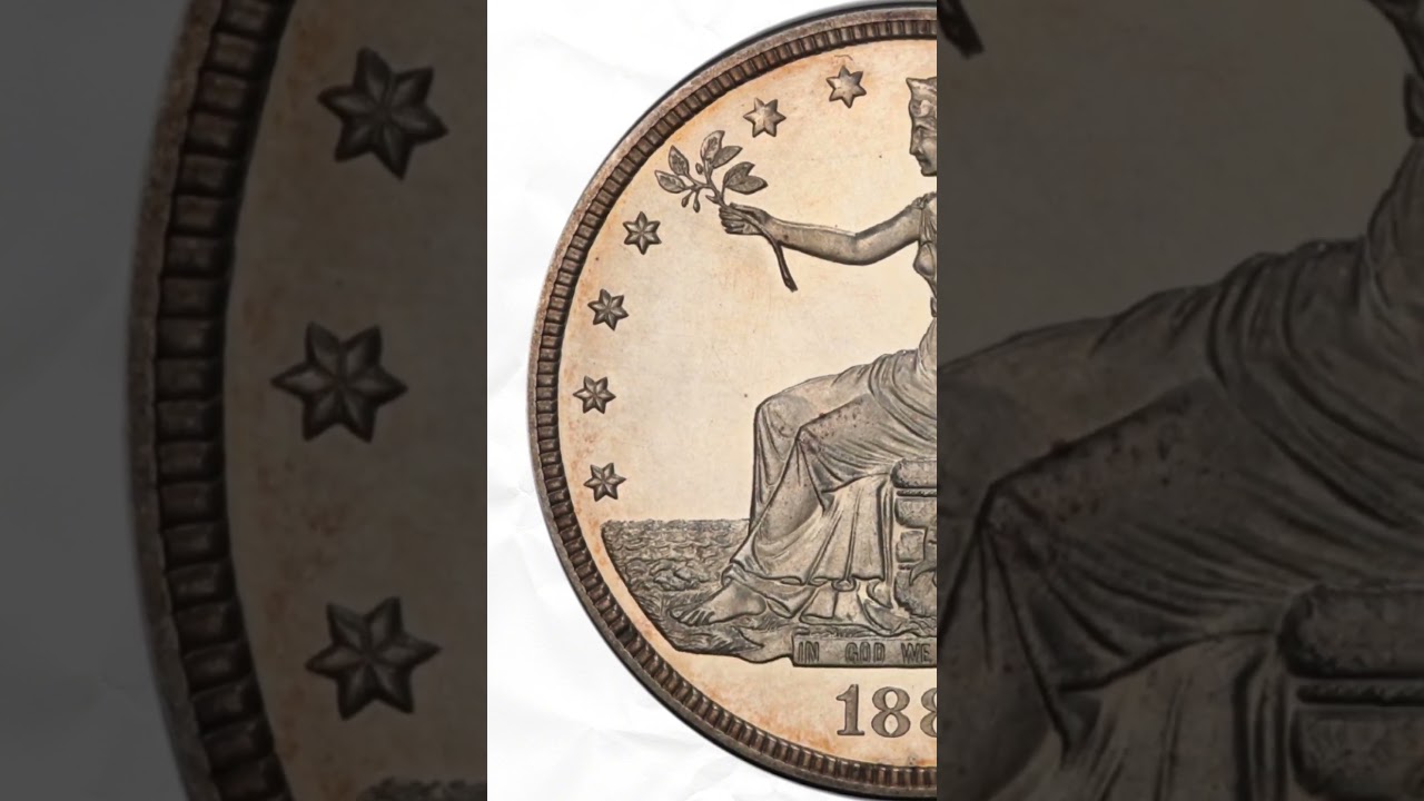1885 Trade Dollar: The $4 Million Coin You've Never Seen! 💰🌟 #rarecoins #shorts  #coincollecting