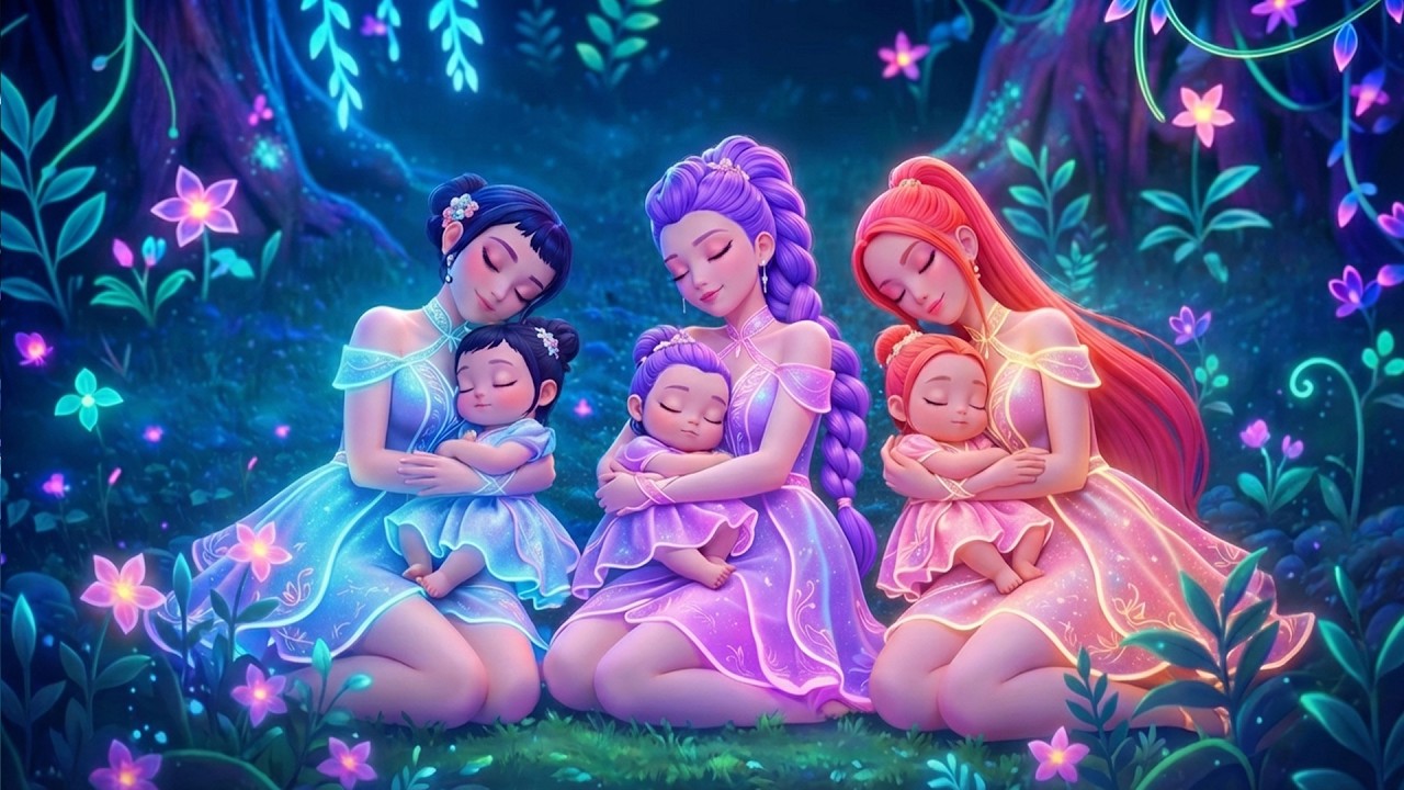 Into the Dreamworld with Zoey, Rumi & Mira💤 Brain Healing • Anxiety Relief • Melatonin Release