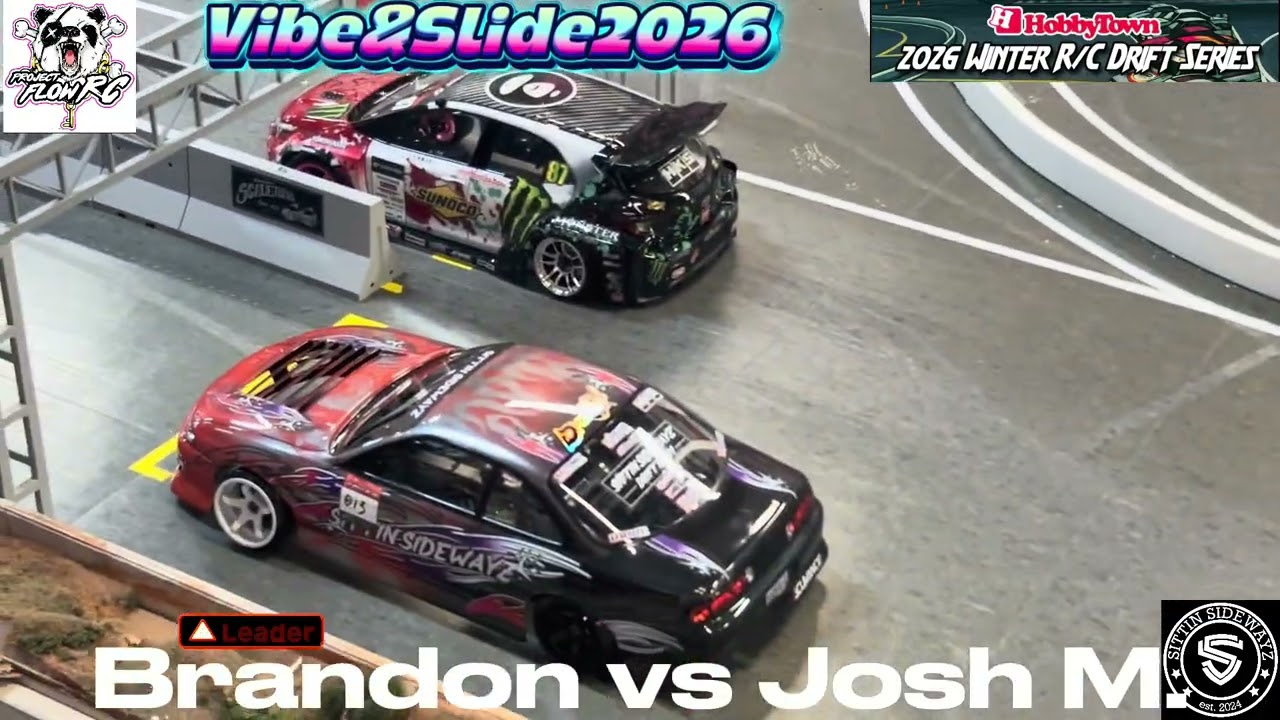 Widebody Corolla vs S14 - HTVA Winter RC Drift Series