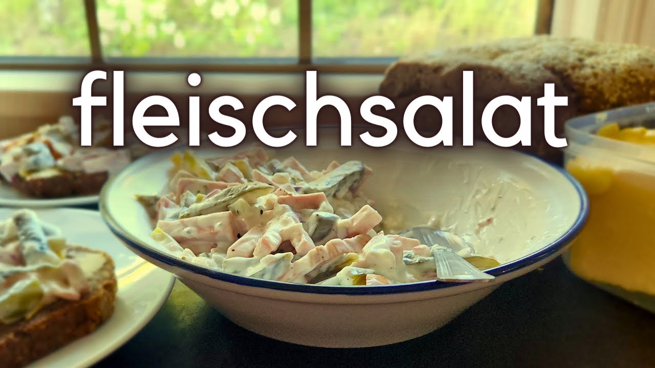 Fleischsalat &ndash; Traditional German Meat Salad Recipe