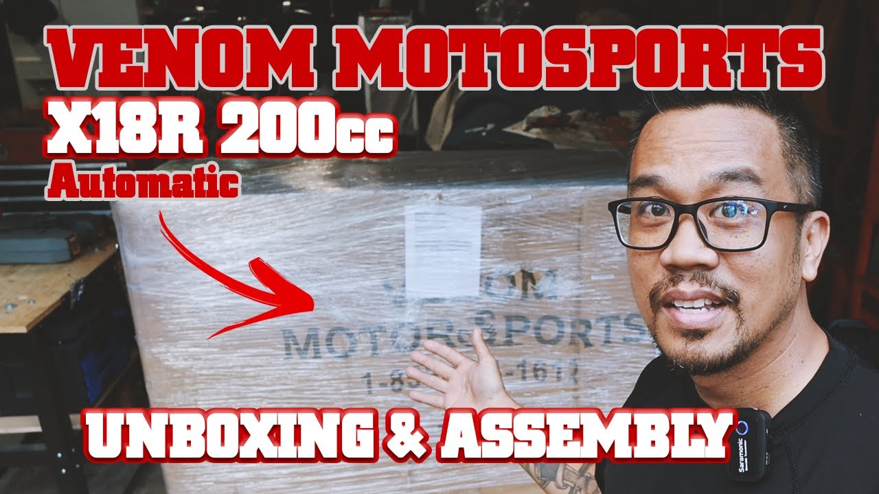 Venom X18R 200cc Automatic Unboxing & Assembly #X18R #200cc #VenomMotorsports #smallenginevelocity