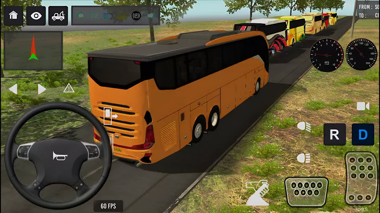 Bus Simulator Indonesia Euro Coach bus driving - Indonesia Bus simulator 2024 - Android gameplay