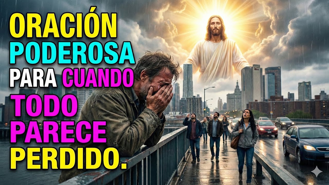 ORACIÓN PODEROSA para cuando TODO parece PERDIDO.