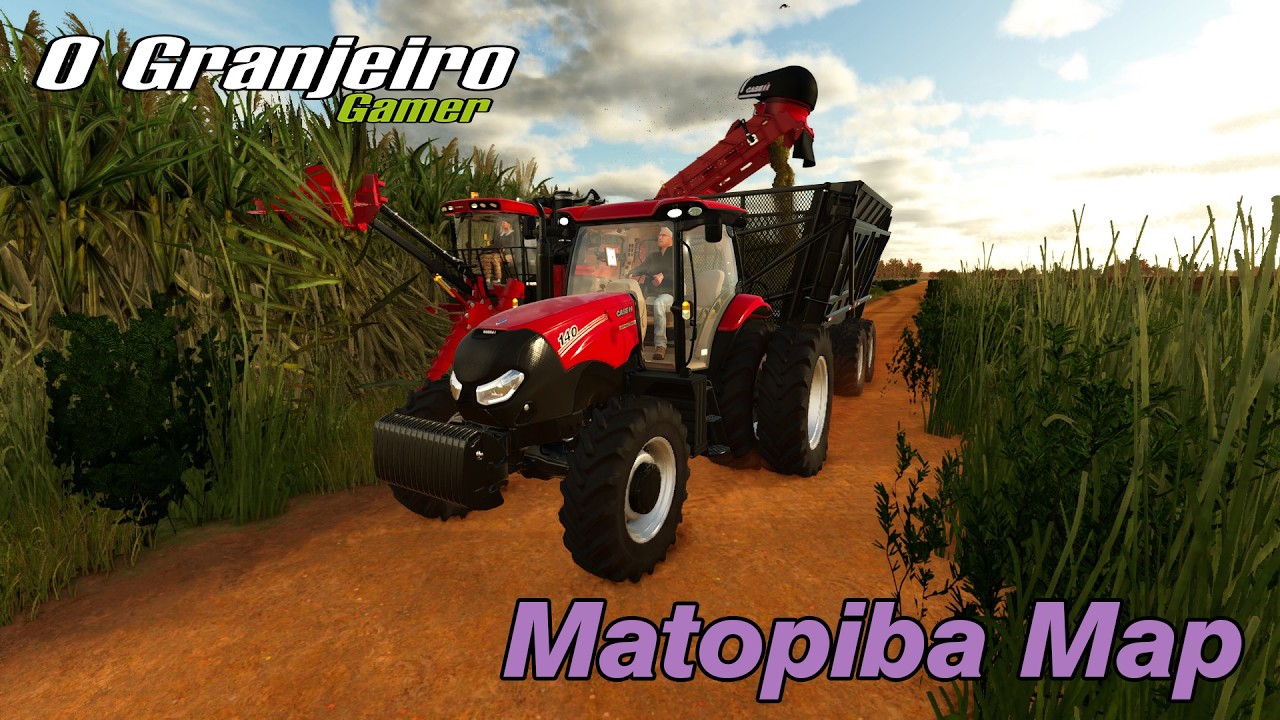 Farming Simulator 25 - Matopiba Map - Testando a Cana de Açúcar.