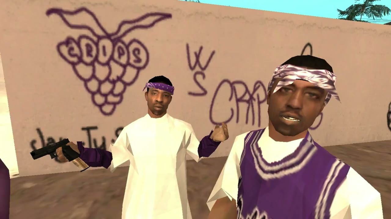 Gangs of LS Grove, Vagos, Ballas: Grand Theft Auto San Andreas