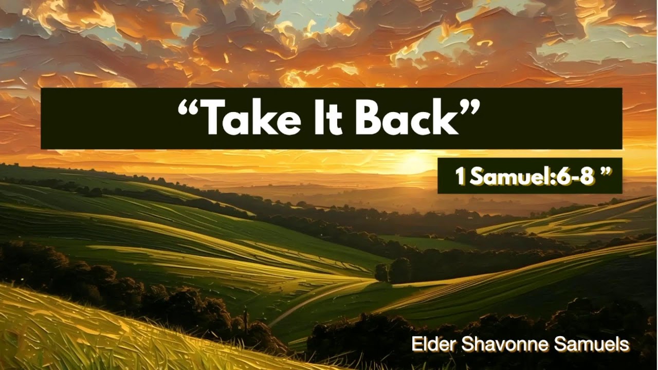 Take It Back w/ Elder Shavonne Samuels