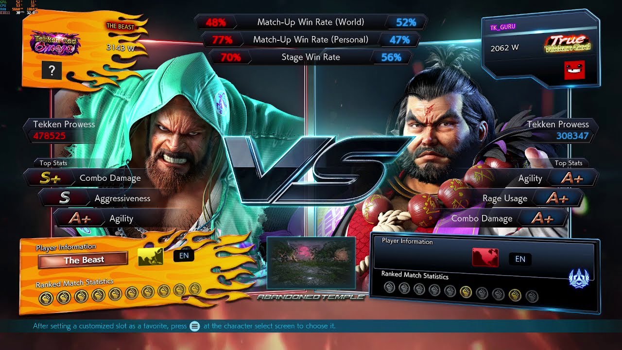 BSK (Marduk) VS TK GURU (Ganryu) Tekken 7 Pakistan