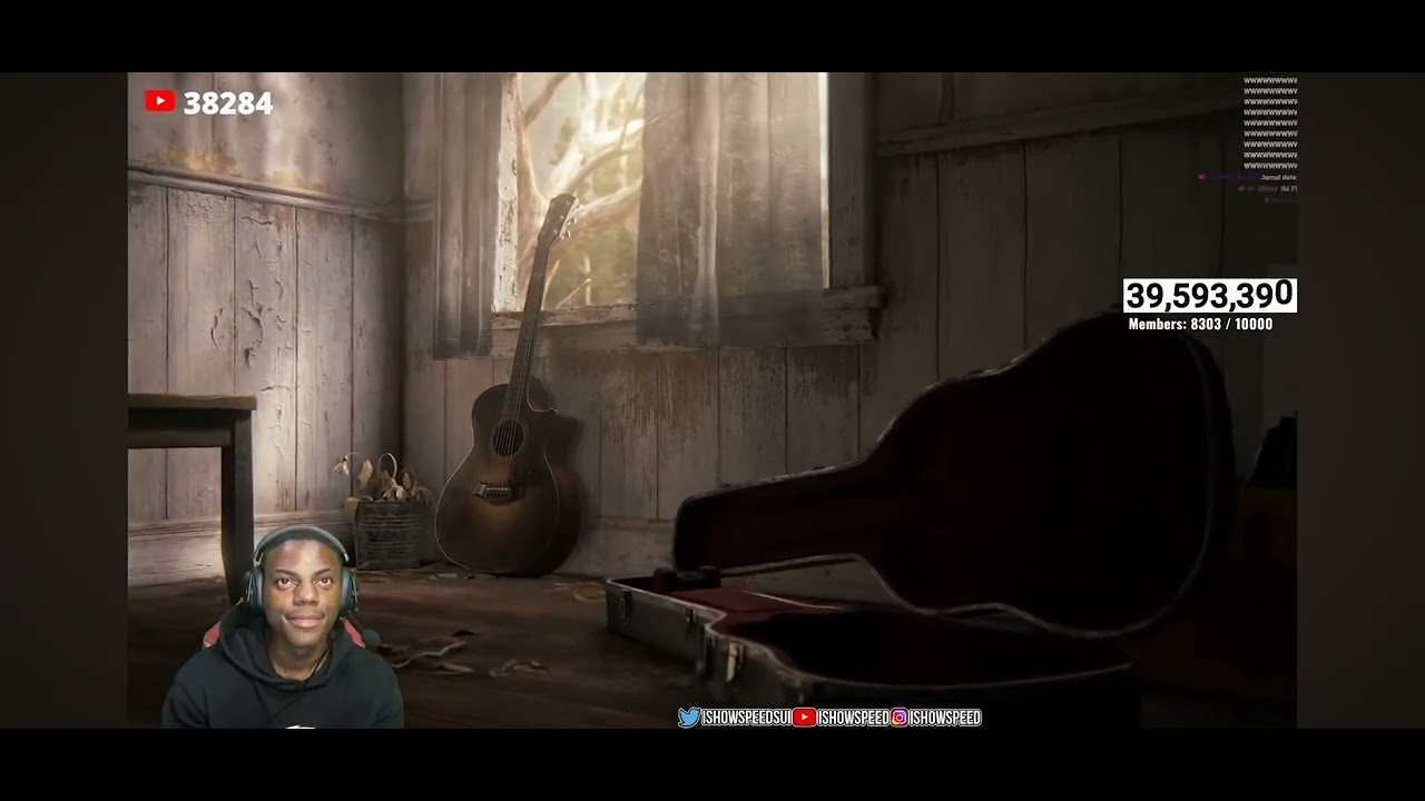 ISHOWSPEED CRY AFTER 30 HOURS PLAY THE LAST OF US (1/2) 💔😓   He really get tired