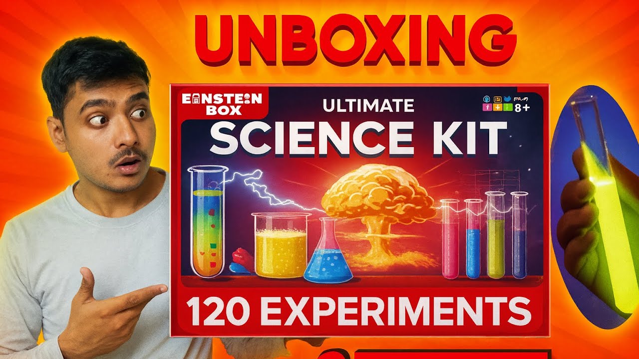 Ultimate Science Kit Unboxing | Ultimate 120 Experiment kit Review| #amazing experiment