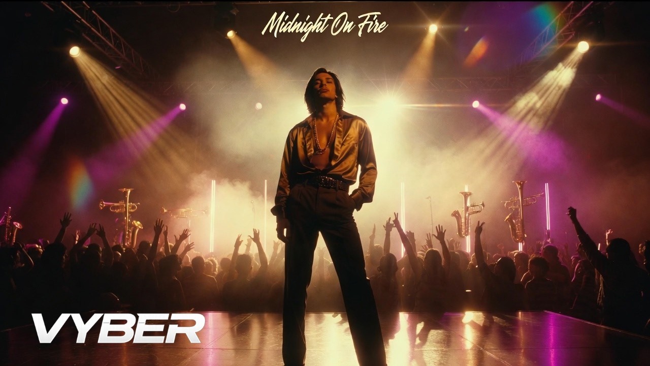 Midnight On Fire - Funk Pop | Vyber (Oficial Audio)