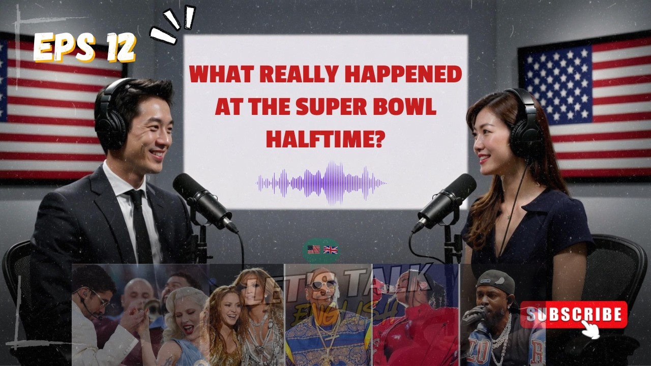 Learn English Through the Most Unexpected Super Bowl Halftime Show | English Listening Practice