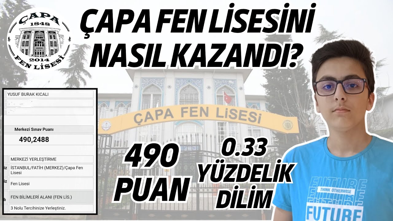 Çapa Fen Lisesini Nasıl Kazandı? 490 Puan | LGS Başarı Hikayeleri