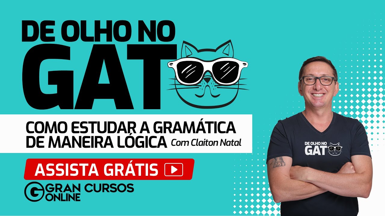 De olho no gato – Como estudar a gramática de maneira lógica