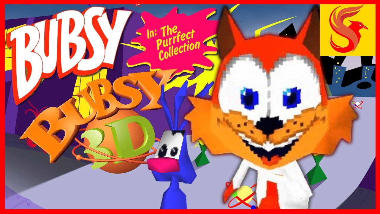 Bubsy in: The Purrfect Collection | Bubsy 3D 100% PS1 LONGPLAY
