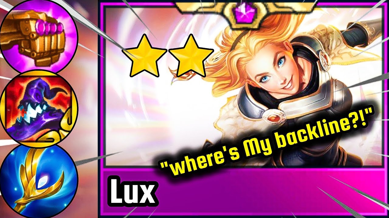 I Kept ONE SHOTTING Their Backline With This Lux Build! | Teamfight Tactics 