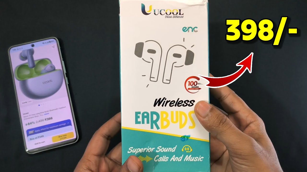 Best Earbuds Under 400 🤔🤔 Ucool Nord 10 Earbuds || ucool earbuds 100 hours Review
