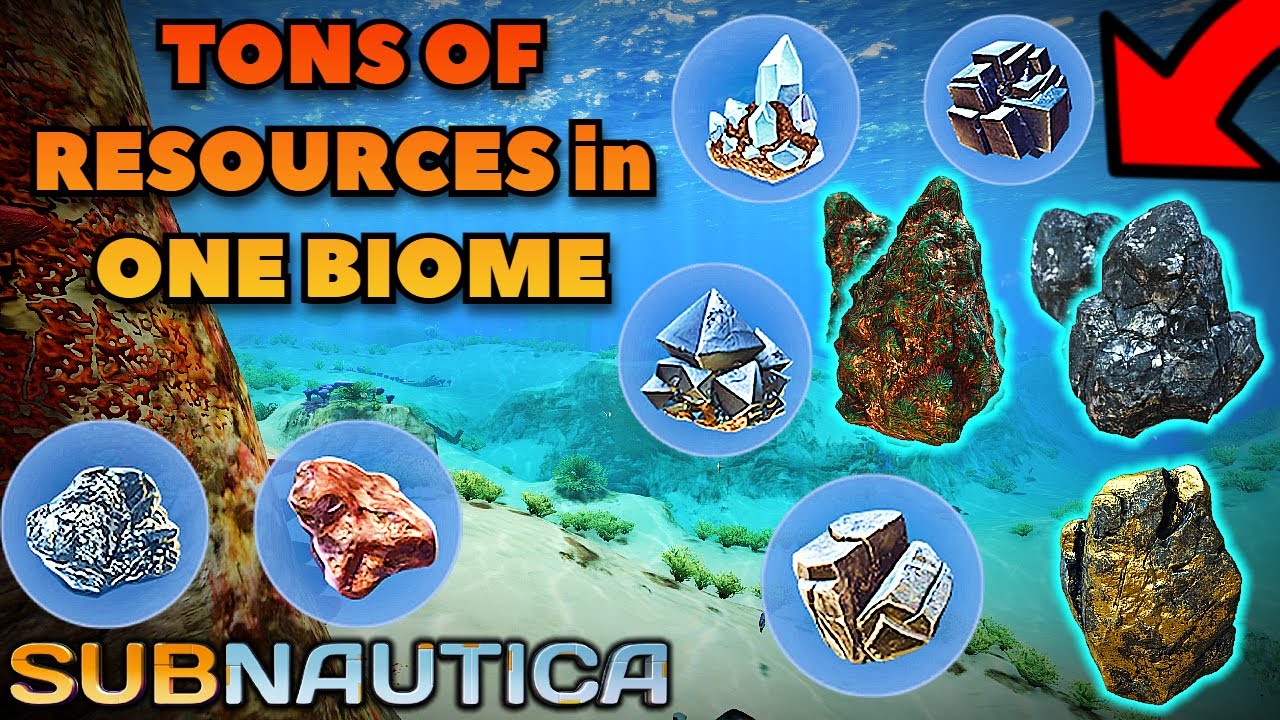 The BEST BIOME for RESOURCES in Subnautica