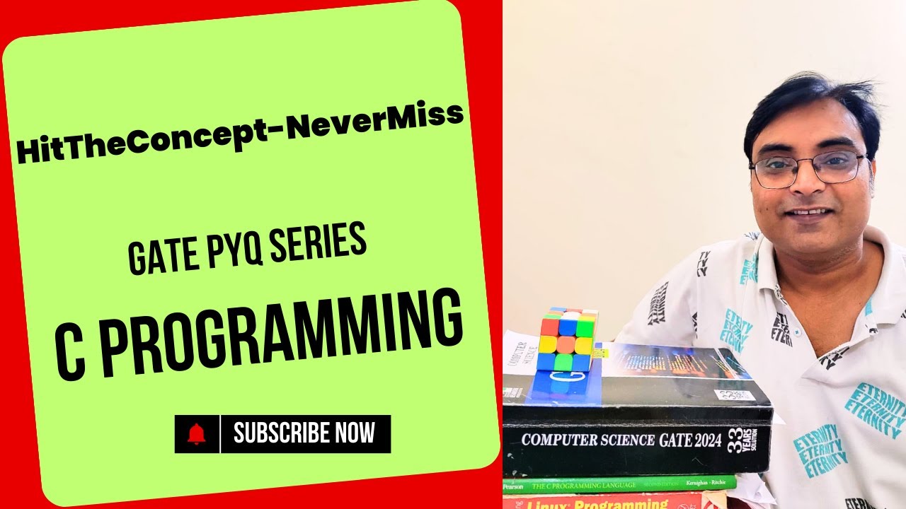 PYQ-23/Gate Previous Year Question /C Programming/Pointer&Array(Part-11)#gatecspyqs #cprogramming