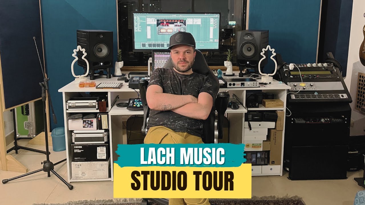 🎸 Epic Home Studio Tour - Lach Music (Bogotá, Colombia 🇨🇴)