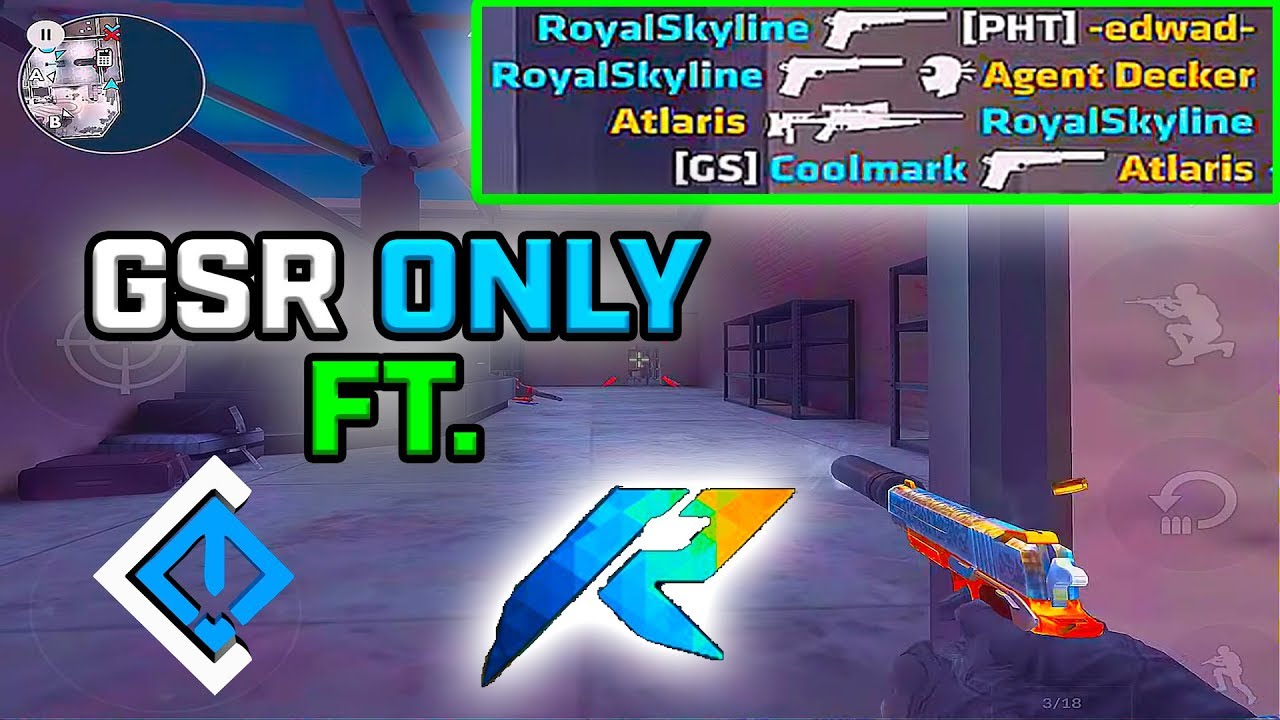 GSR Only Challenge in Spec Ops Ranked (ft. RoyalSkyline) - Critical Ops 1.5.0 Gameplay
