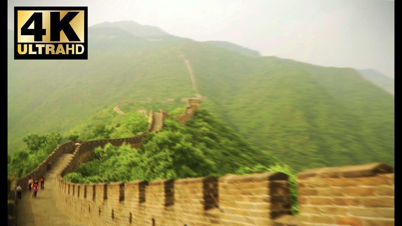 The Great Wall of China Walking Tour, Mutianyu 慕田峪, Beijing | What's it like in China? 《4K》