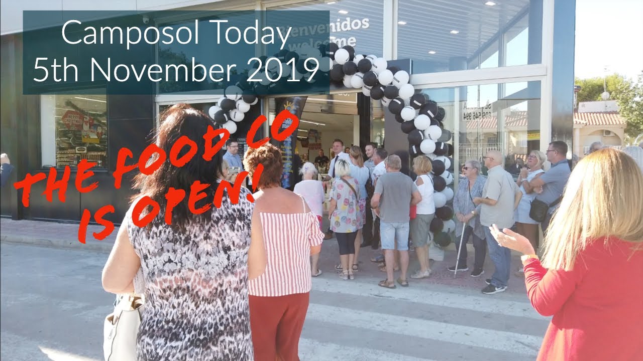 Tesco Store is open in Puerto de Mazarron Spain #camposolspain #expatinmazarron