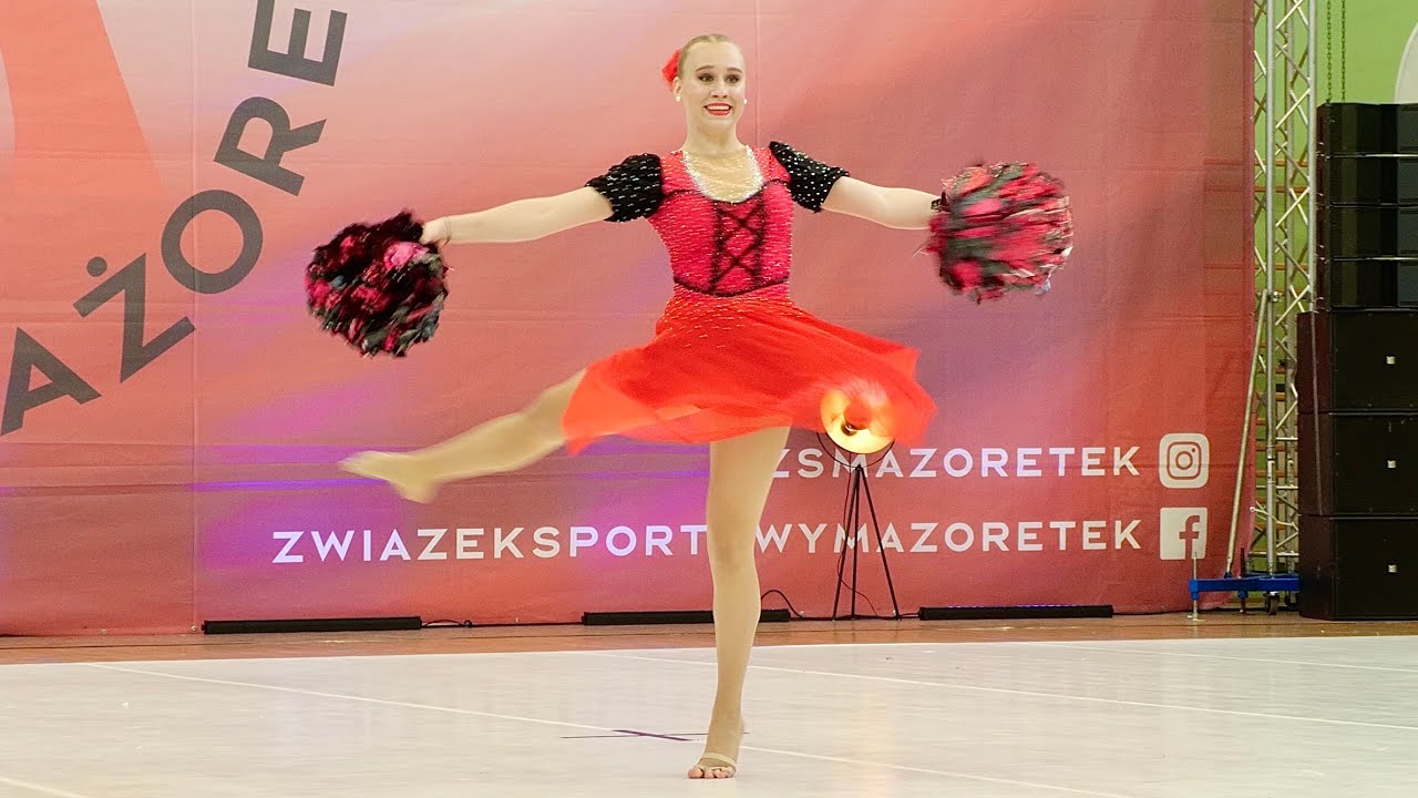 *SERDUSZKO Cieszyn* - SOLO POM- Racibórz 2024 - Mażoretki