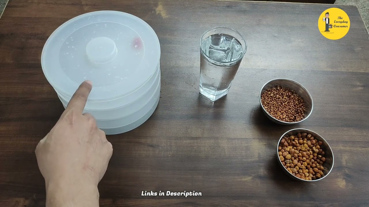 Sprout Maker With 4 Compartments | sprouts in 24 Hours