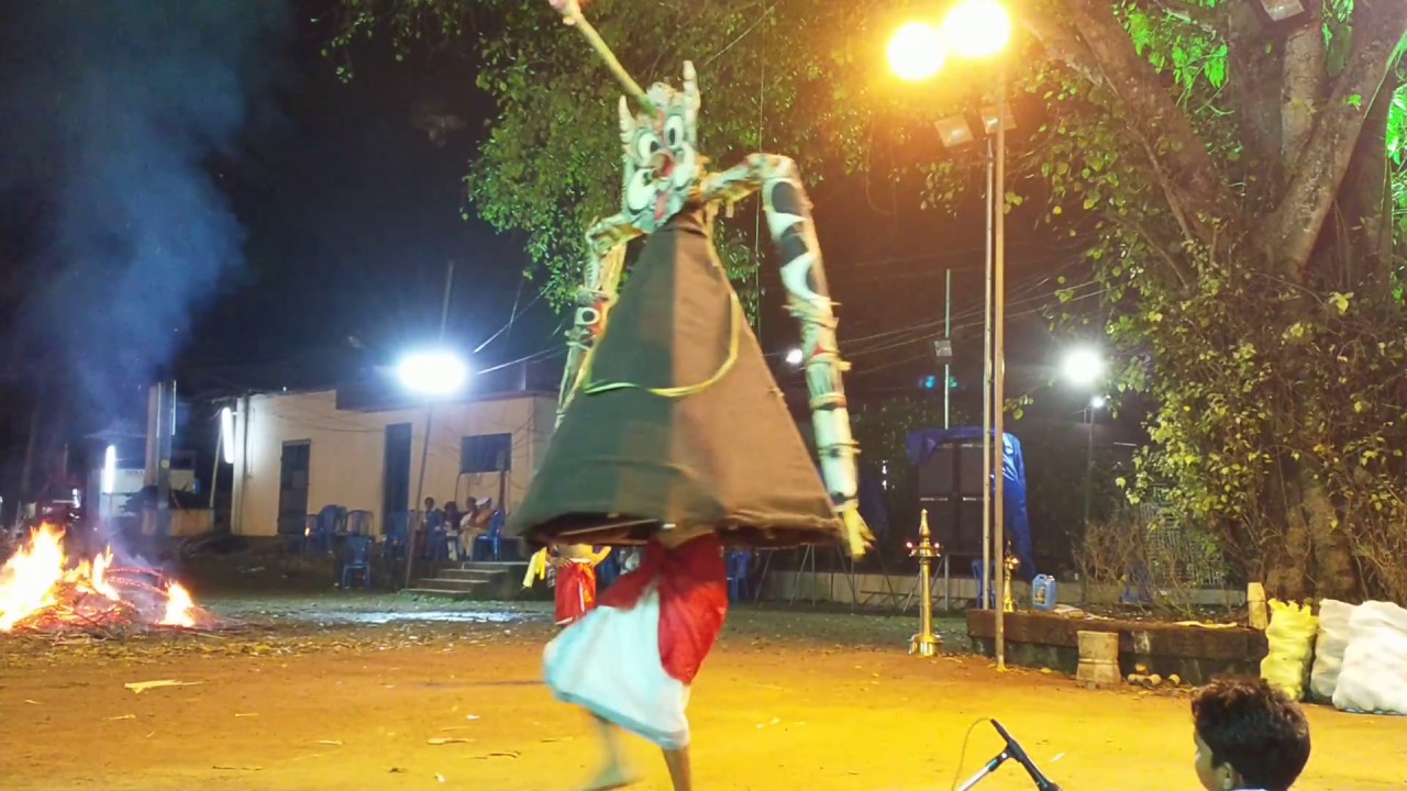 #കാലമാടൻകാപ്പോലി_2018 /  Poritikkavu Padayani /Kala Madan Kolam  /#Kappoli_2018
