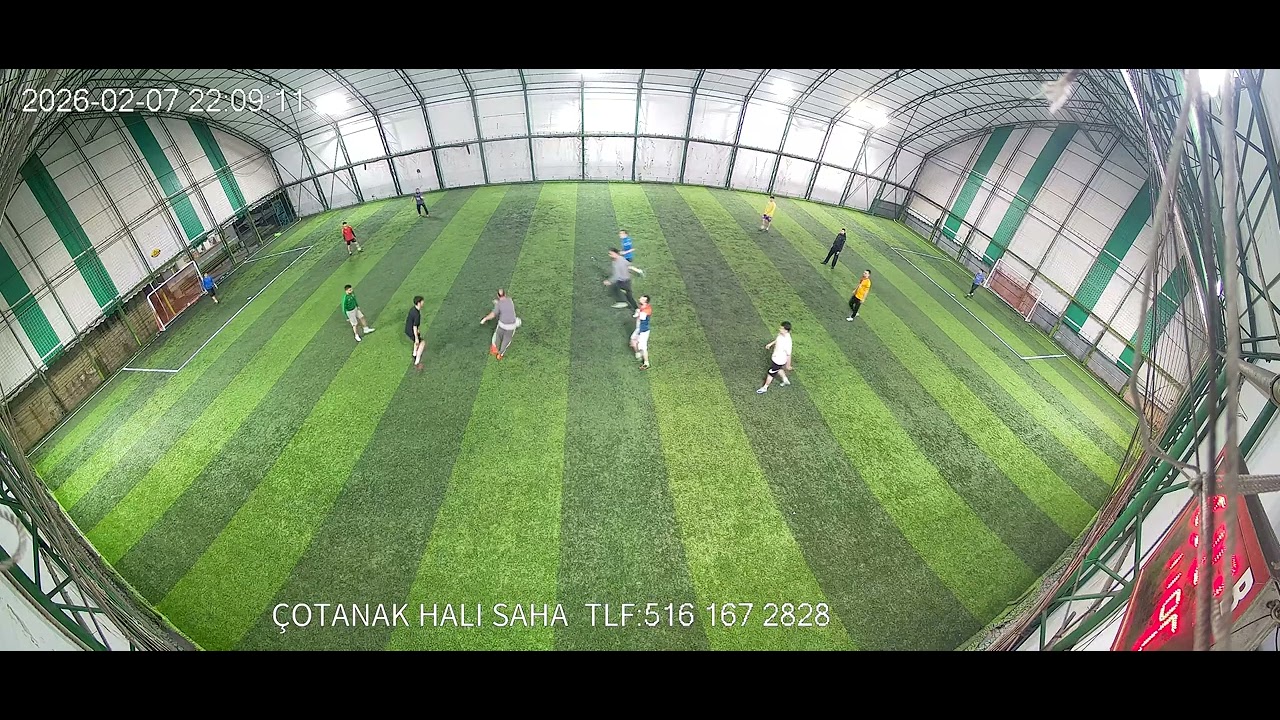 Çotanak Halı Saha 07.02.2026 22:00-23:00 Maçı