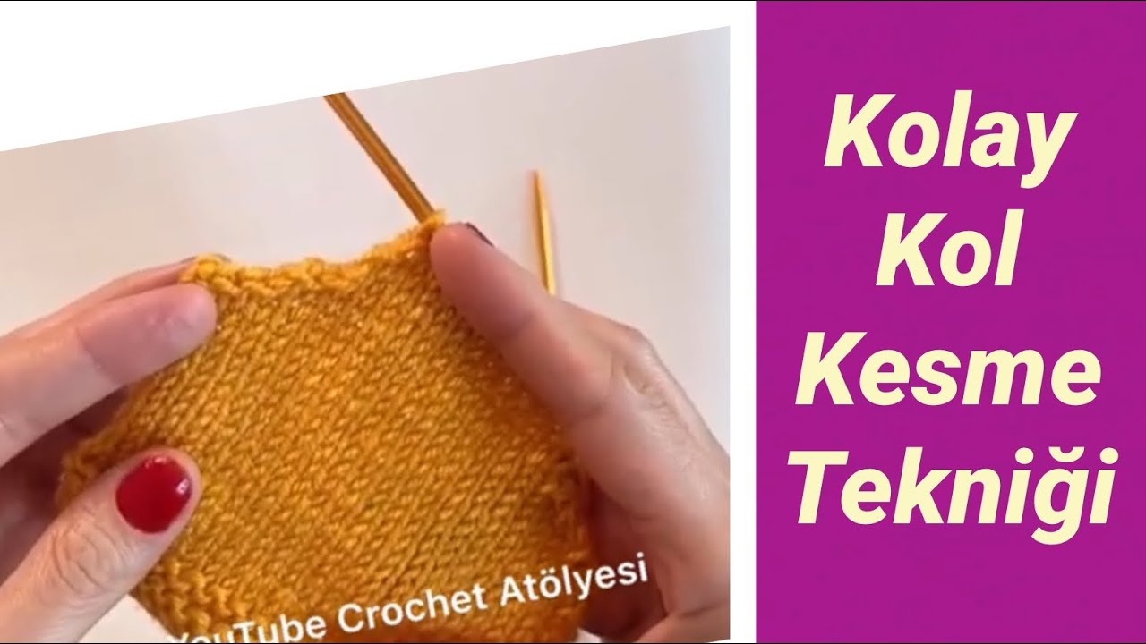 Kol Kesme (Takma Kol) / HowtoShape ArmHole