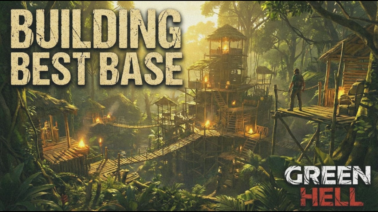 Aaj Banayenge Apna Pehla Jungle Base! 😱 | Green Hell Survival #2 2K QUALITY