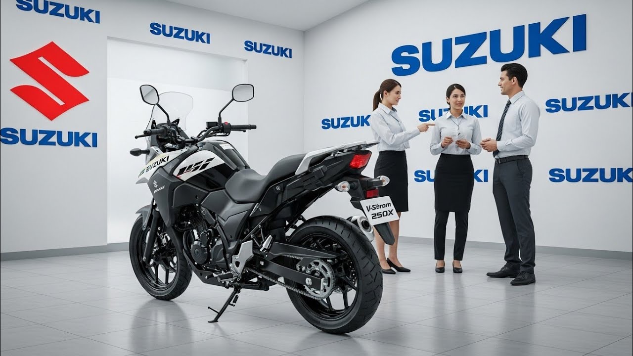 Новый Suzuki V-Strom 250 SX 2026 года | Новое поколение Adventure Tourer | Характеристики, особен...