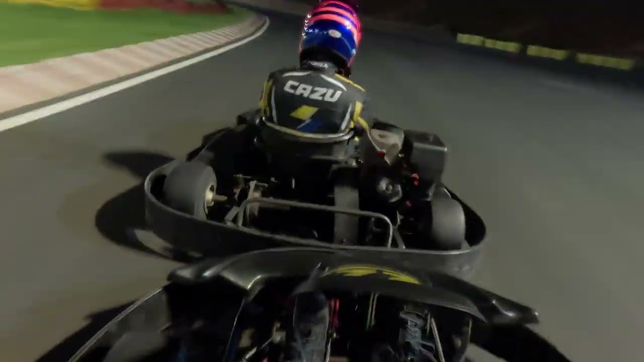 Corrida de Kart em Joinville, pista nova traçado completo.