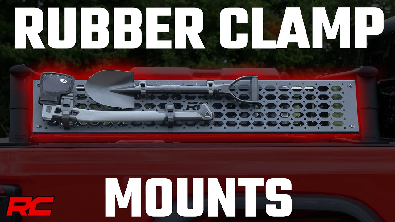 Rubber Molle Clamps